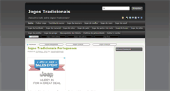 Desktop Screenshot of jogostradicionais.net